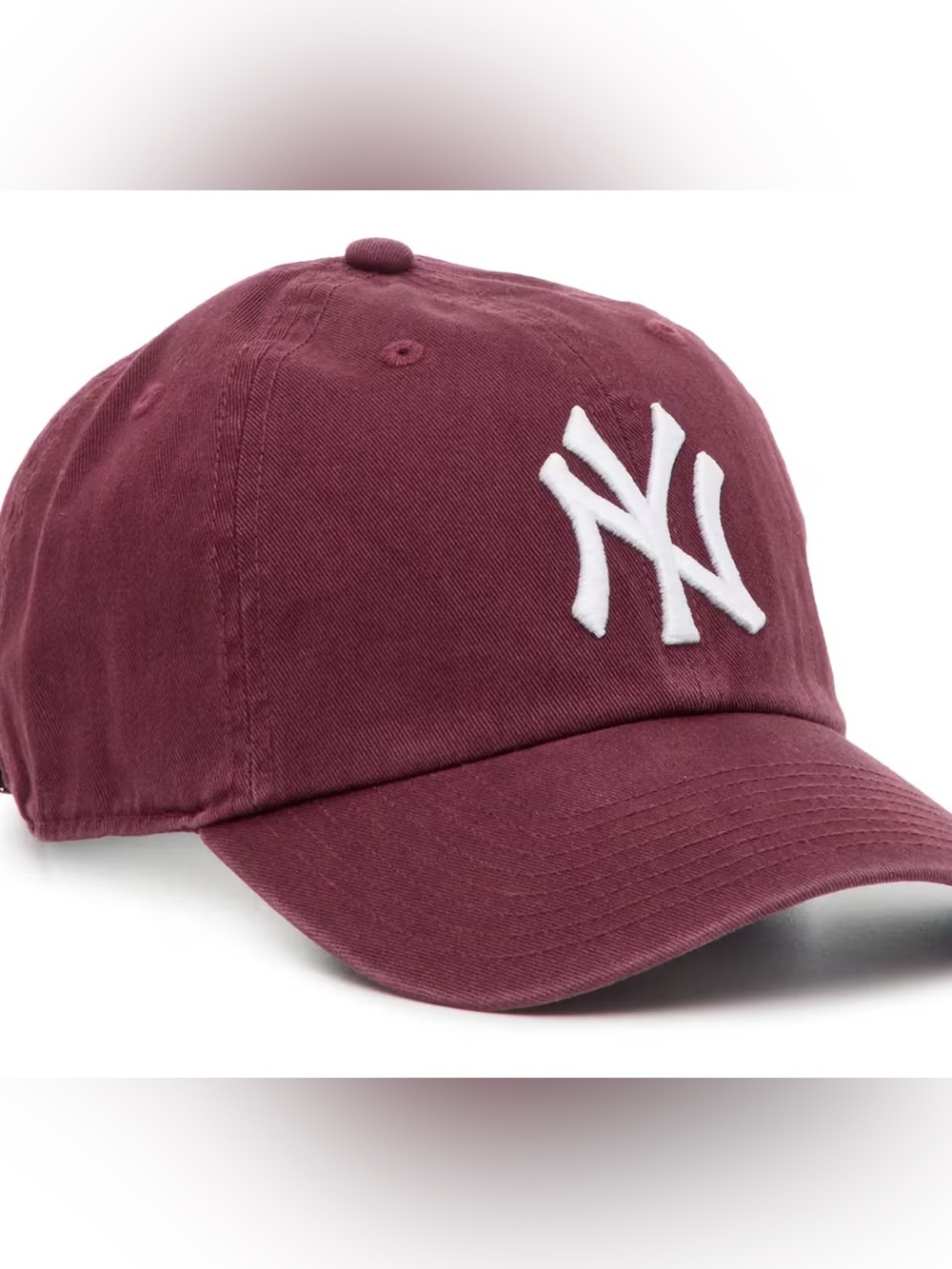 😎 NY Yankees Maroon Clean up hat